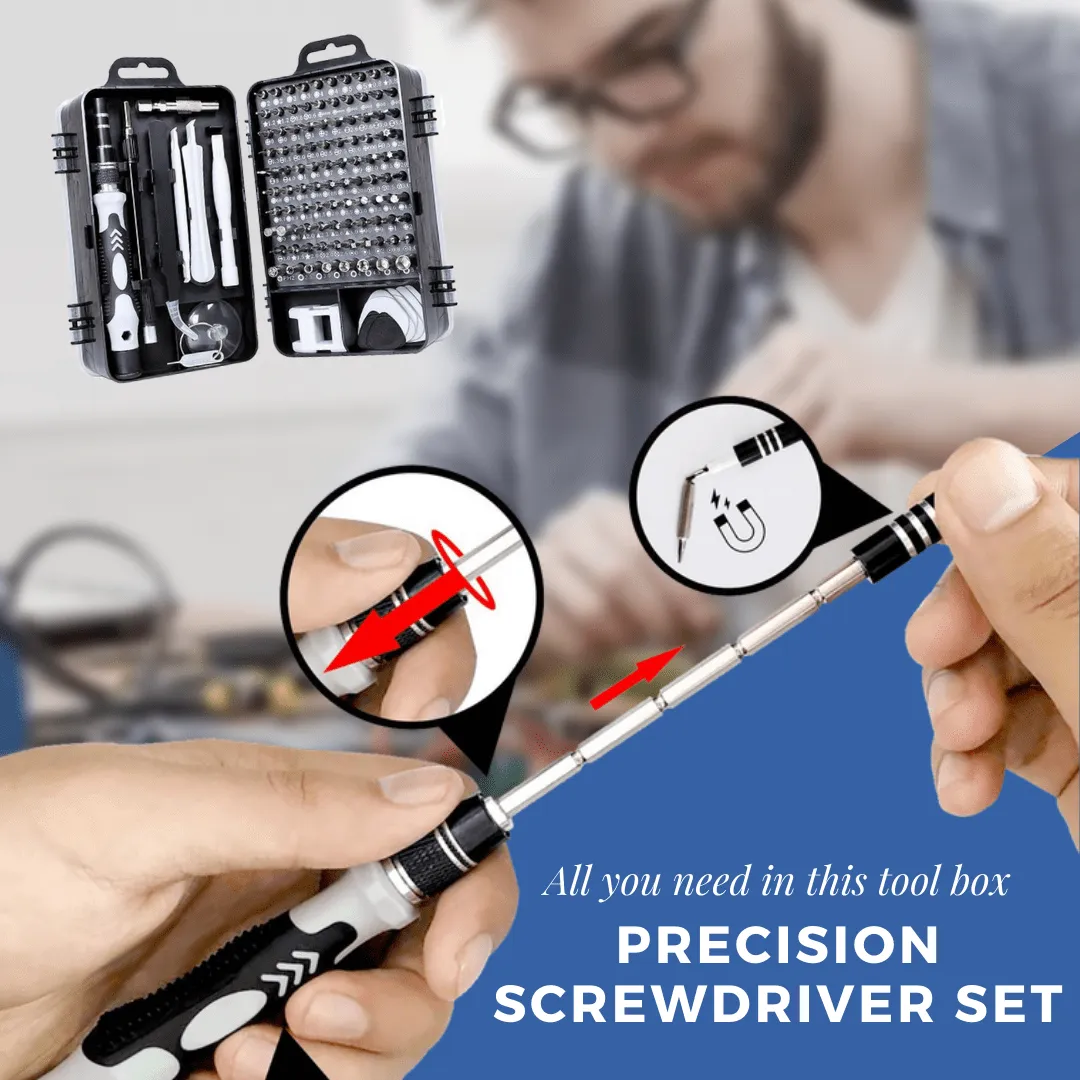 115-in-One Precision Screwdriver Set