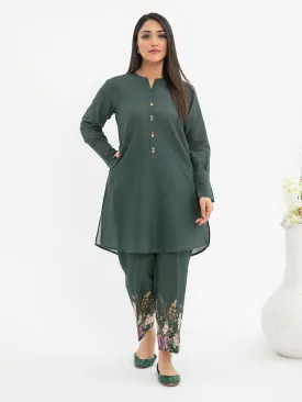 2 Piece Khaddar Suit-Printed (Pret)