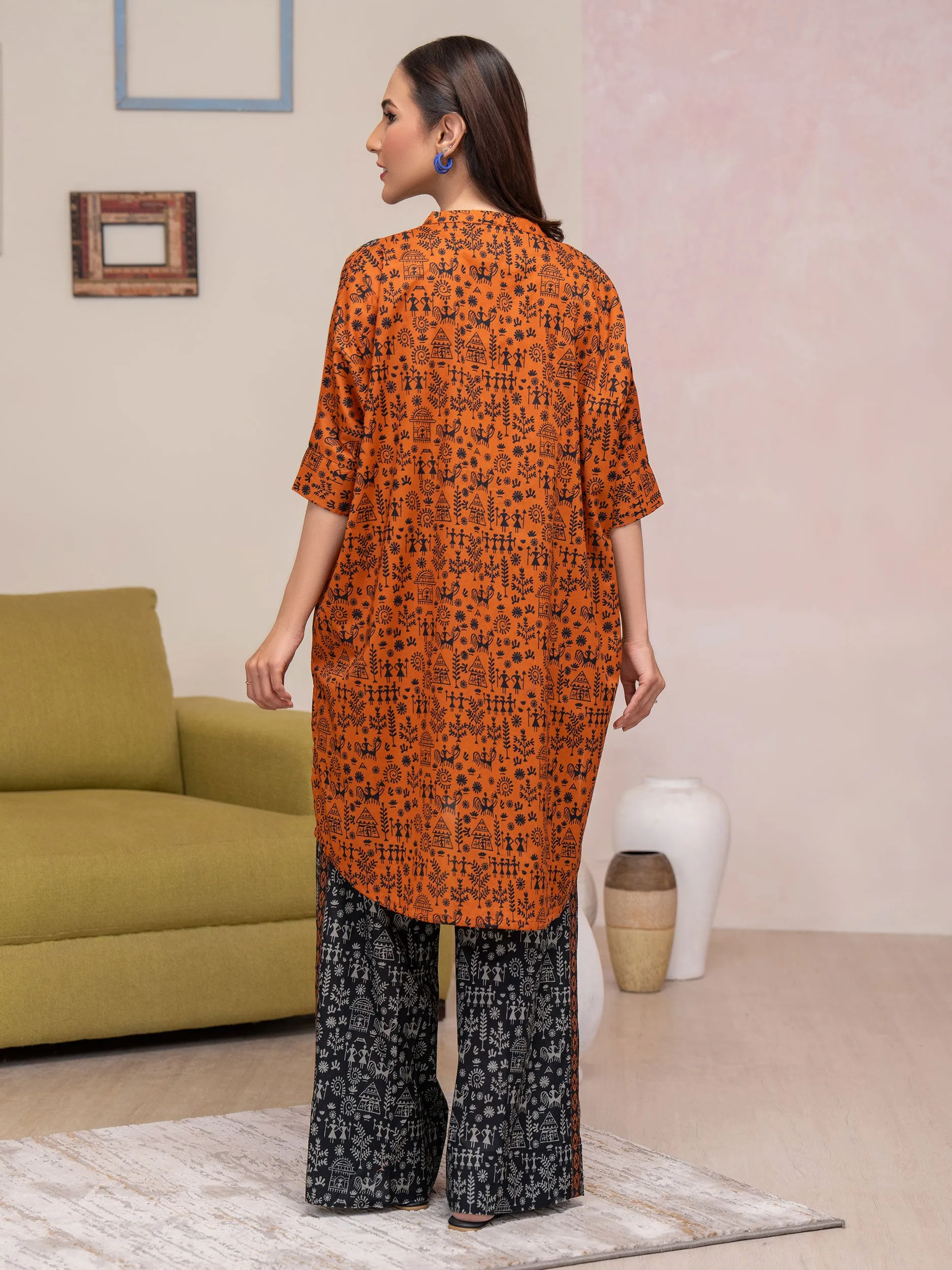 2 Piece Lawn Suit-Printed (Unstitched)