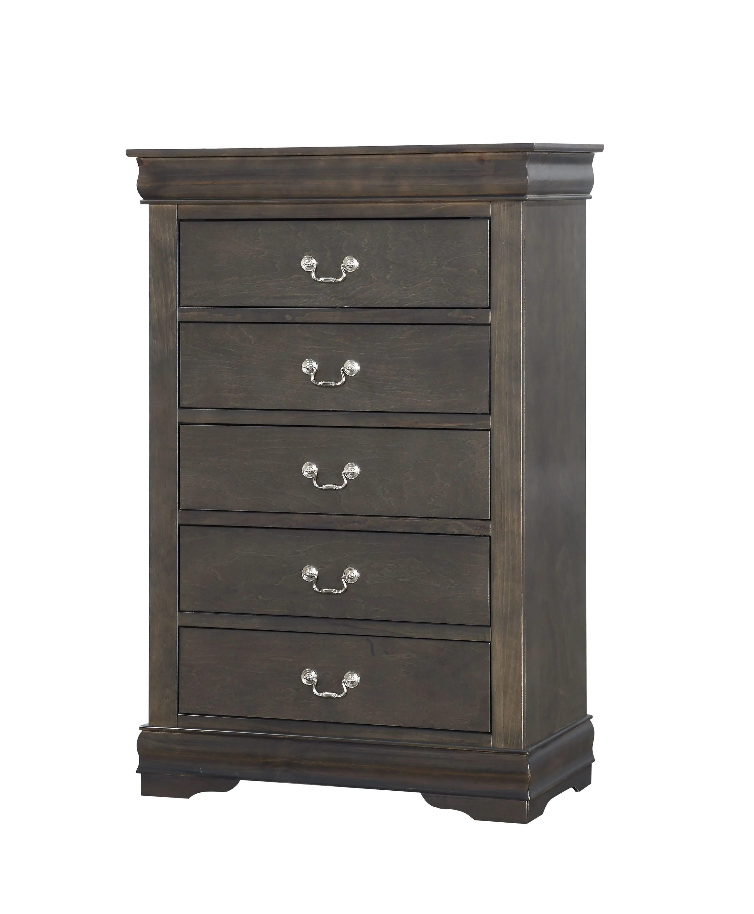 ACME Louis Philippe Chest in Dark Gray 26796