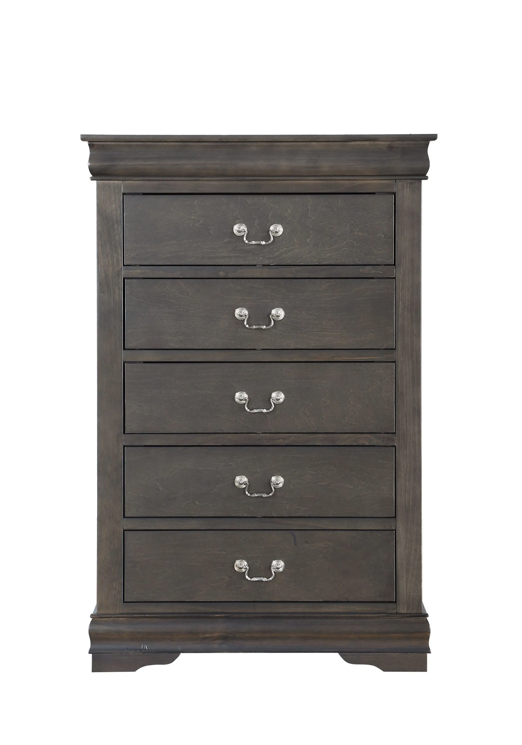 ACME Louis Philippe Chest in Dark Gray 26796