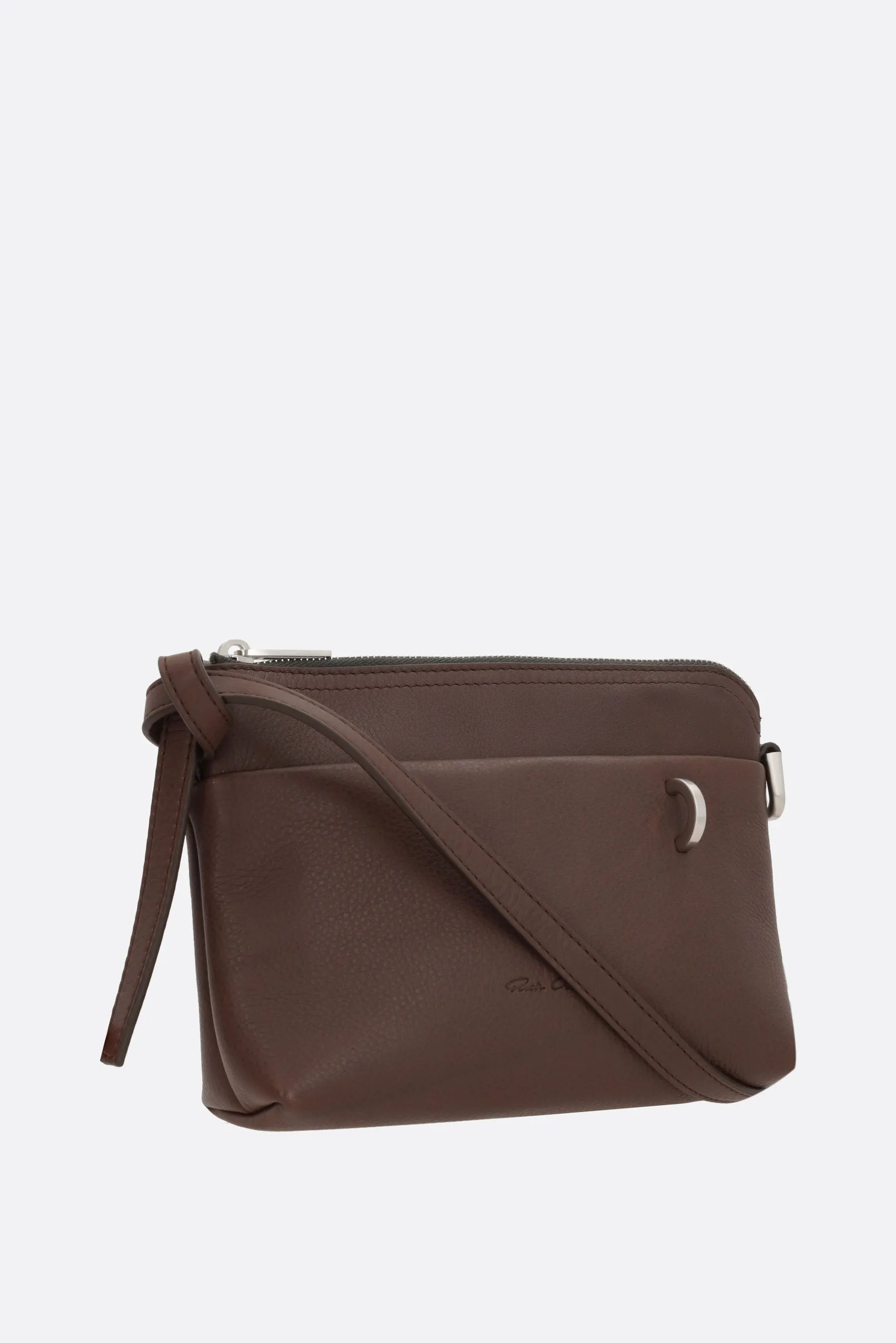 Adri small grainy leather crossbody bag