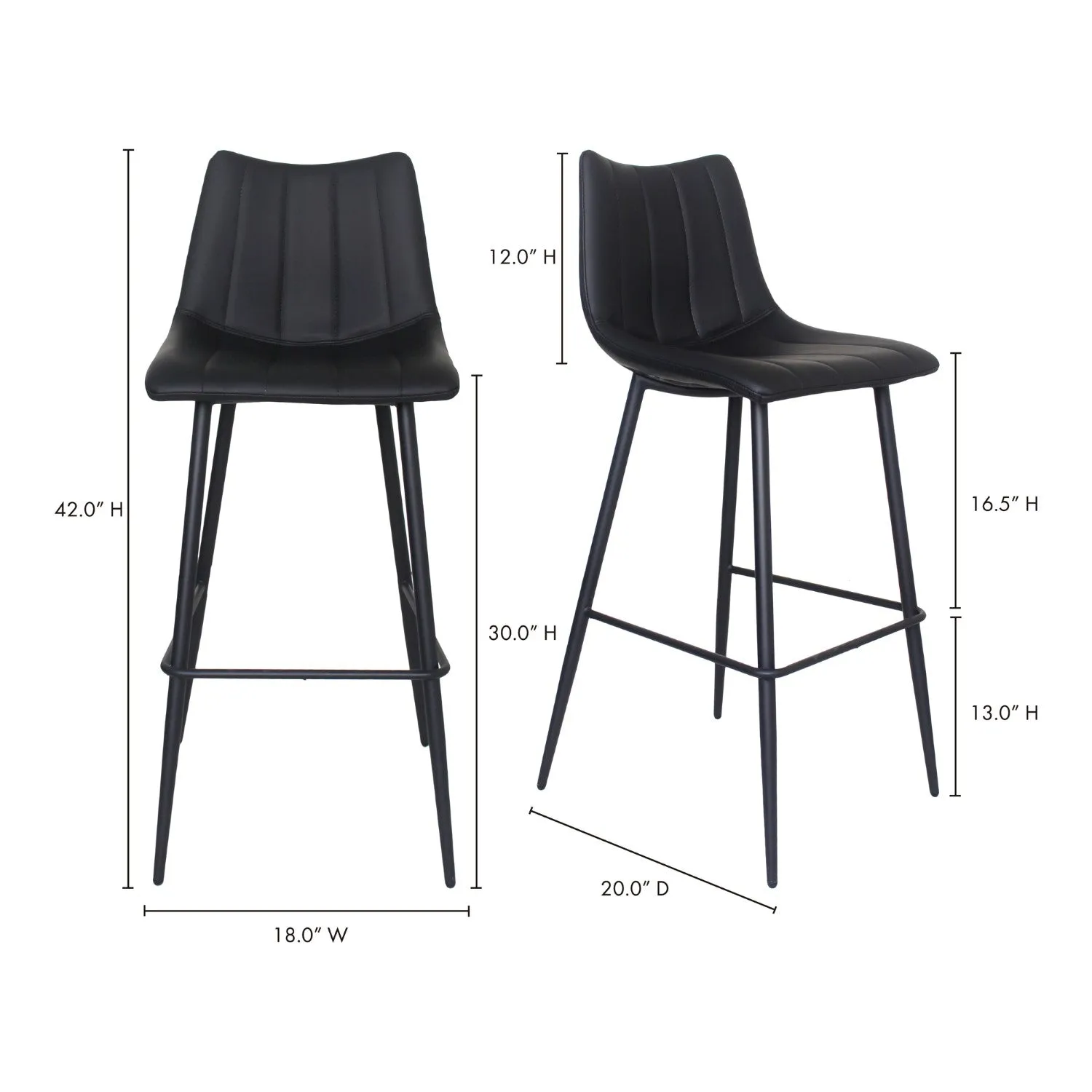 Alibi Bar Stools Set of 2