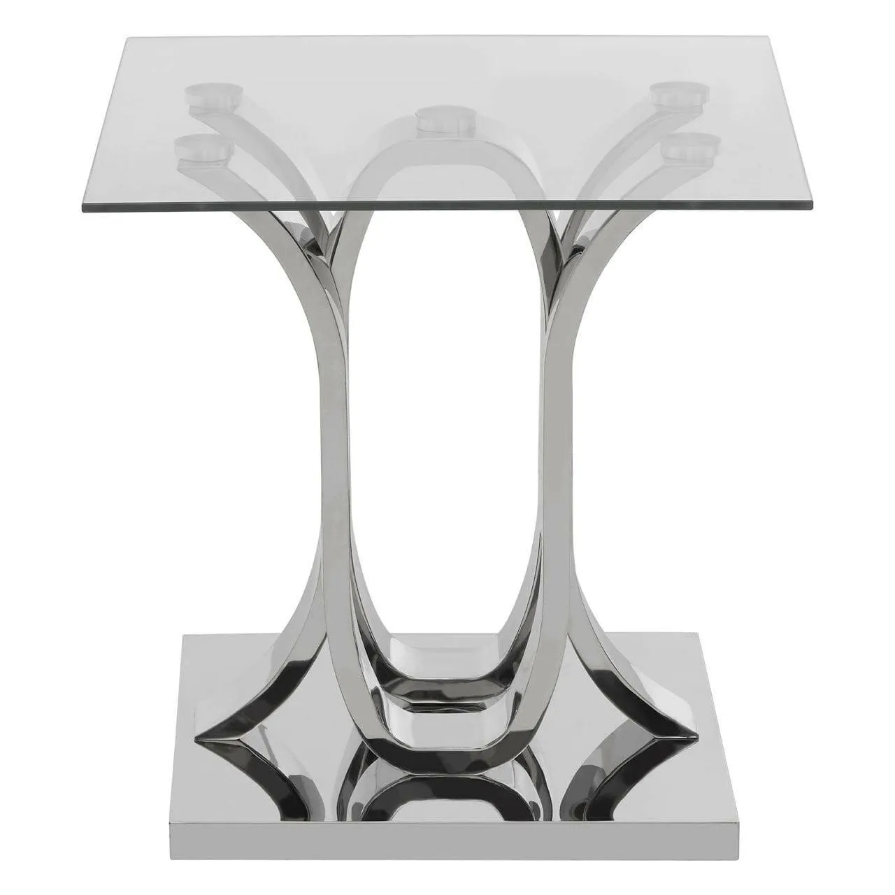 Allure Curved Base End Table