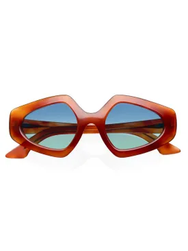 Antonia Caramel Blue Sky sunglasses