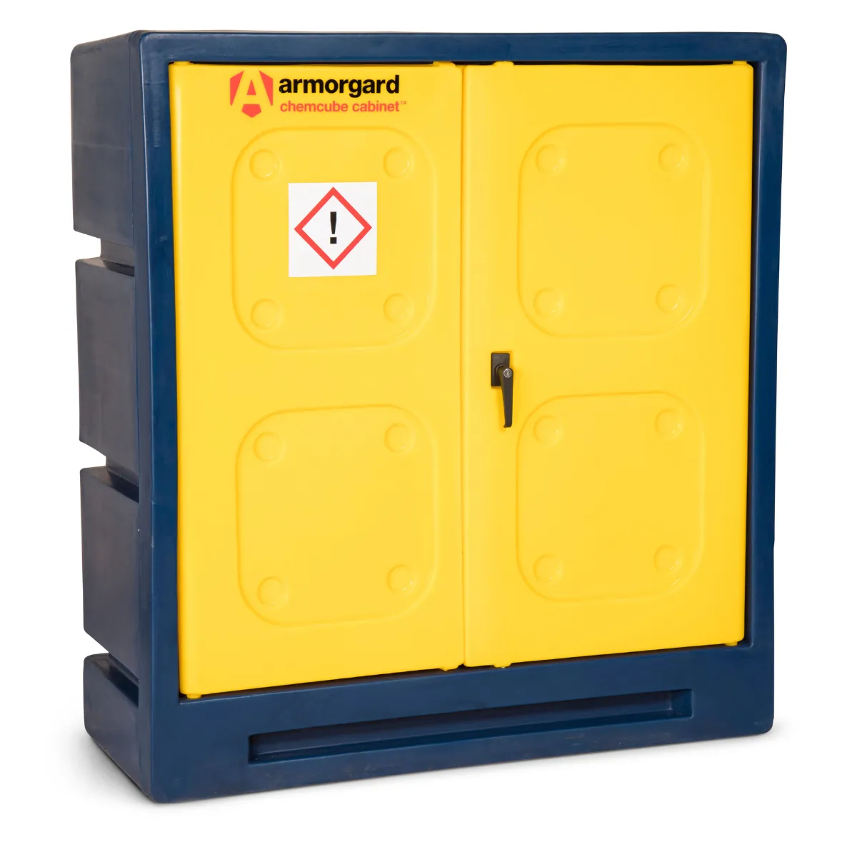 Armorgard CCC3 Chemcube Plastic Chemical Cabinet 1240mm x 555mm x 1320mm Safe and Secure Chemical Storage