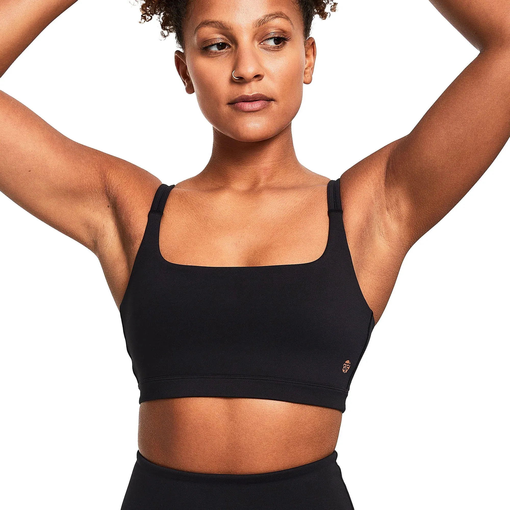 BAHE Dinamica Strappy Active Bra - Black