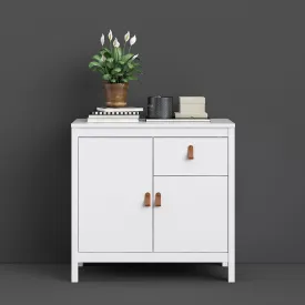 Barcelona White 2 Doors Modern Sideboard