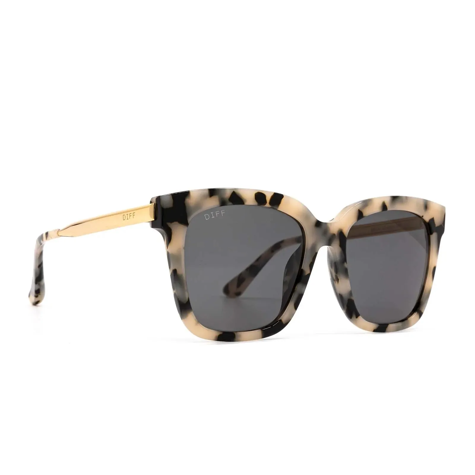 Bella Cream Tortoise/Grey Sunglasses