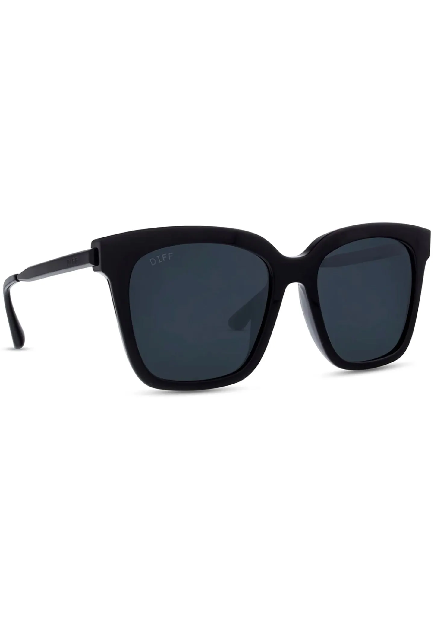 Bella Polarized Sunglasses in Black/Grey