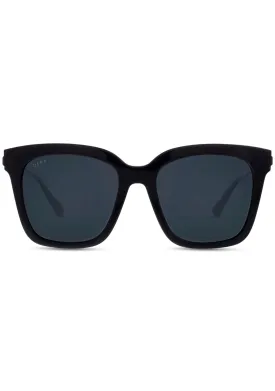 Bella Polarized Sunglasses in Black/Grey