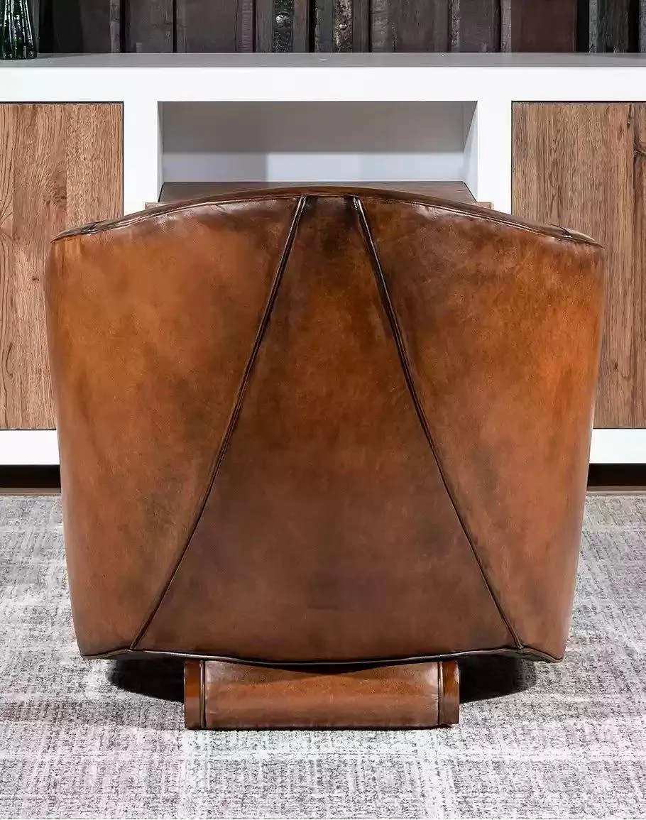 Benton Leather Accent Chair