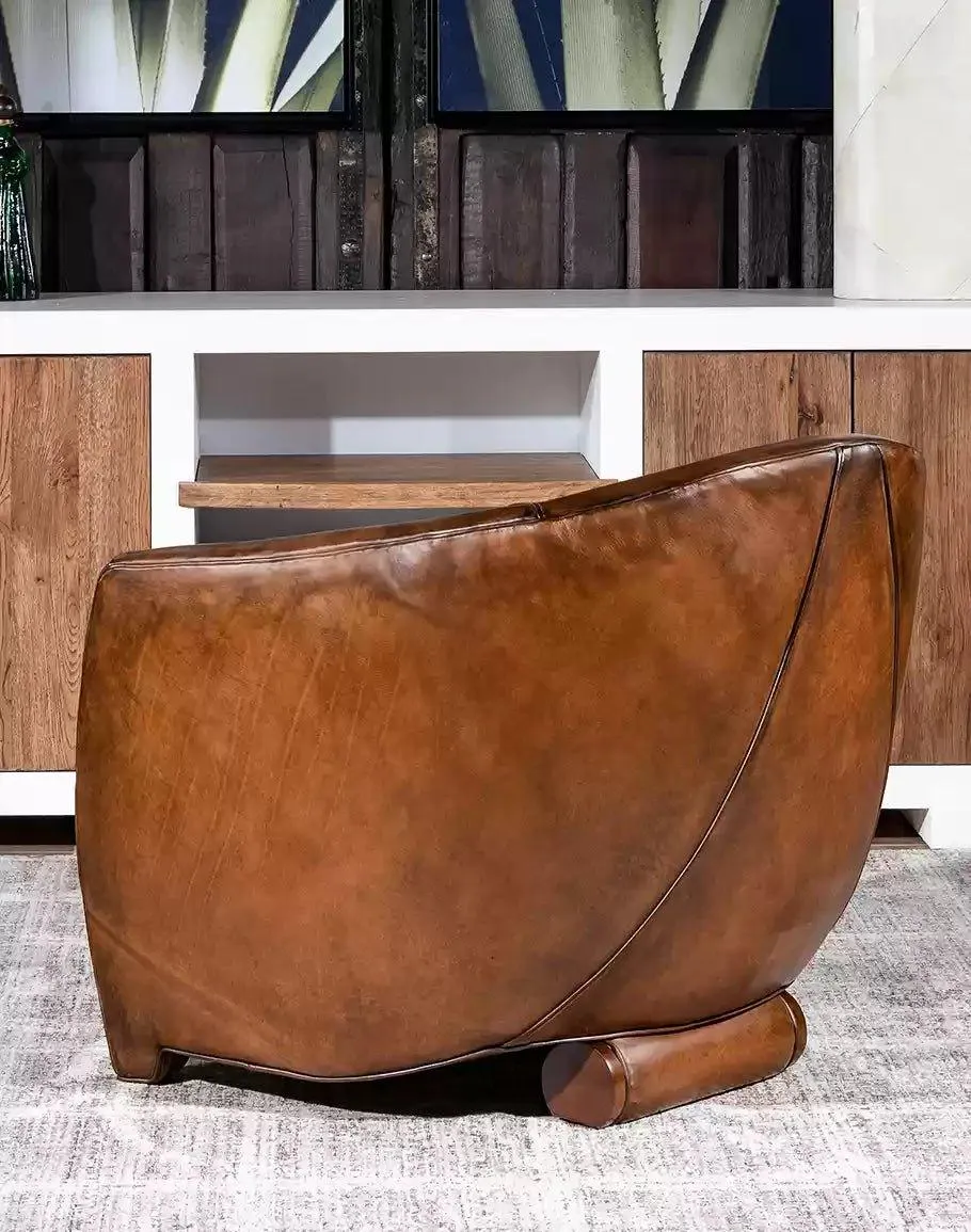 Benton Leather Accent Chair