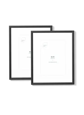 Black Metal Frame (2 Pack), 8x10 in | 20x25 cm