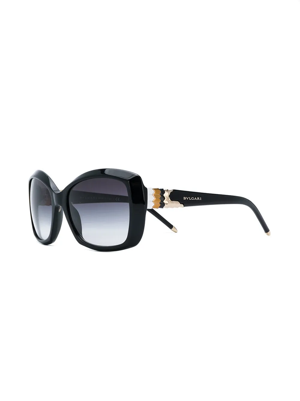 Black Square Frame Sunglasses