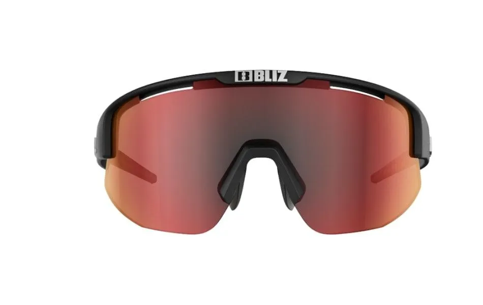 Bliz Matrix Sport Sunglasses (Brown w Red Multi/Black)