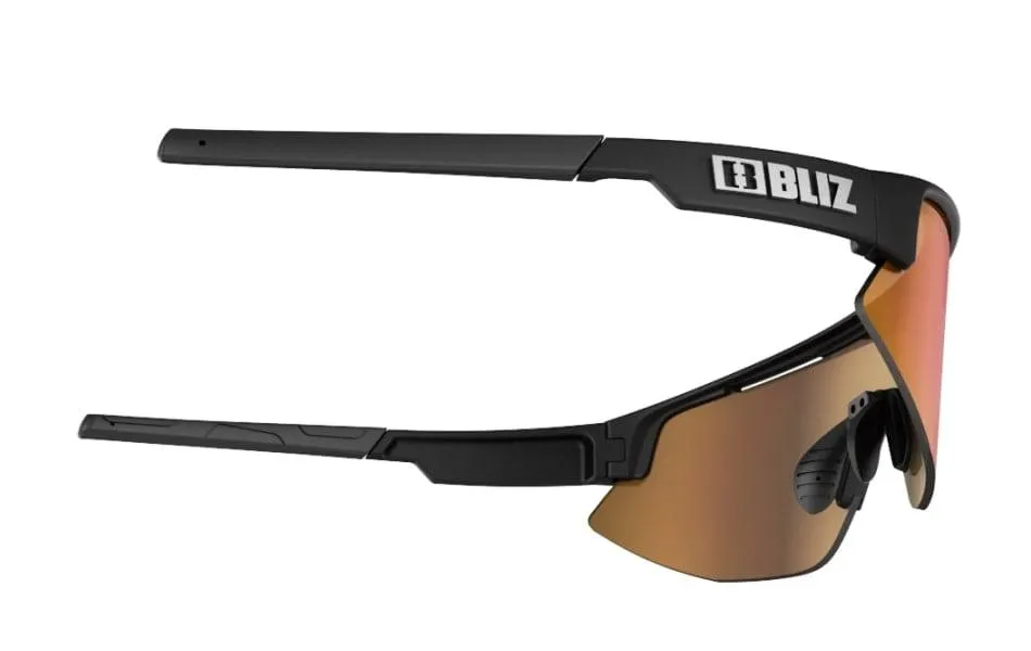 Bliz Matrix Sport Sunglasses (Brown w Red Multi/Black)