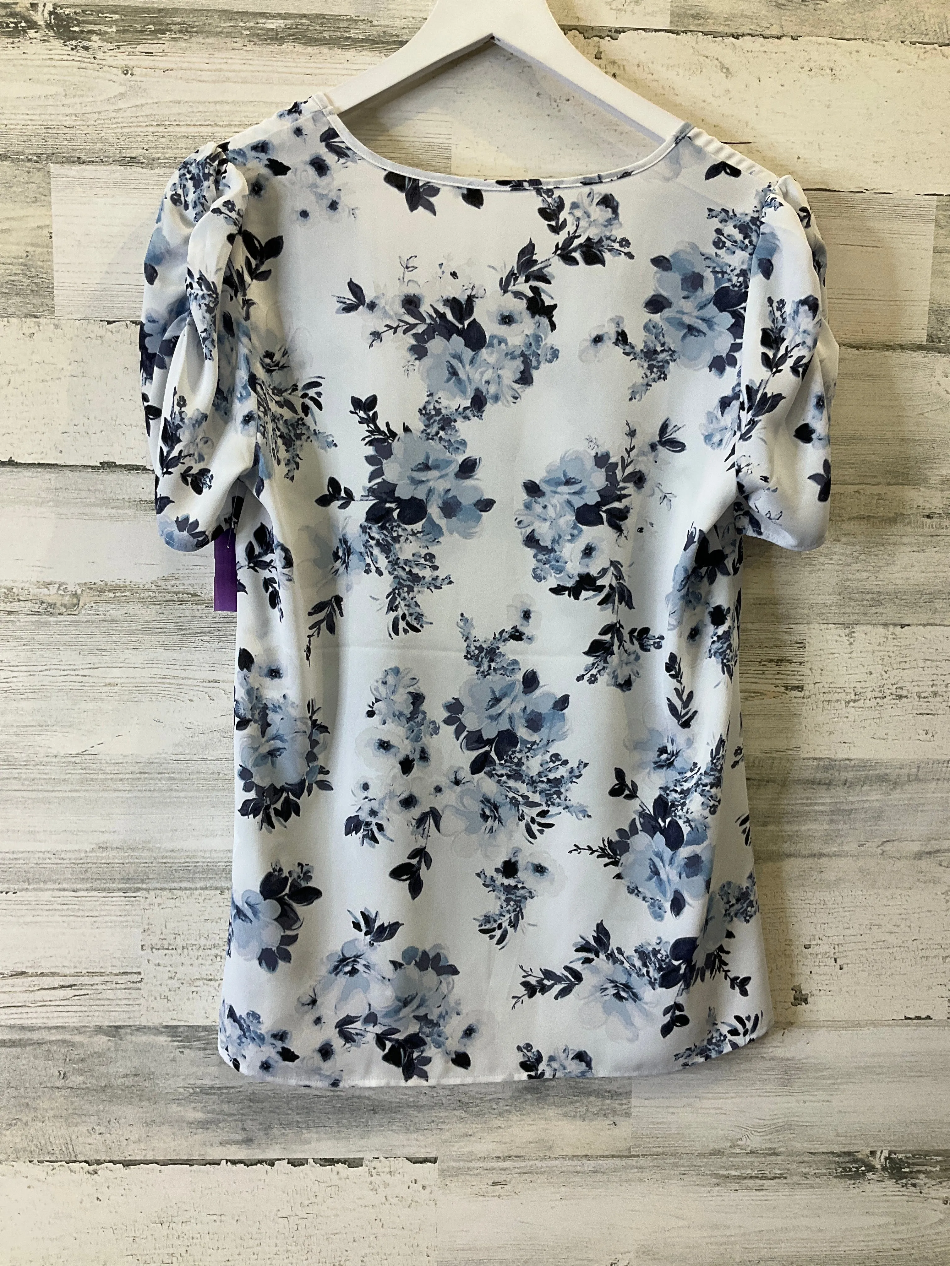 Blue Top Short Sleeve Maurices, Size Xs