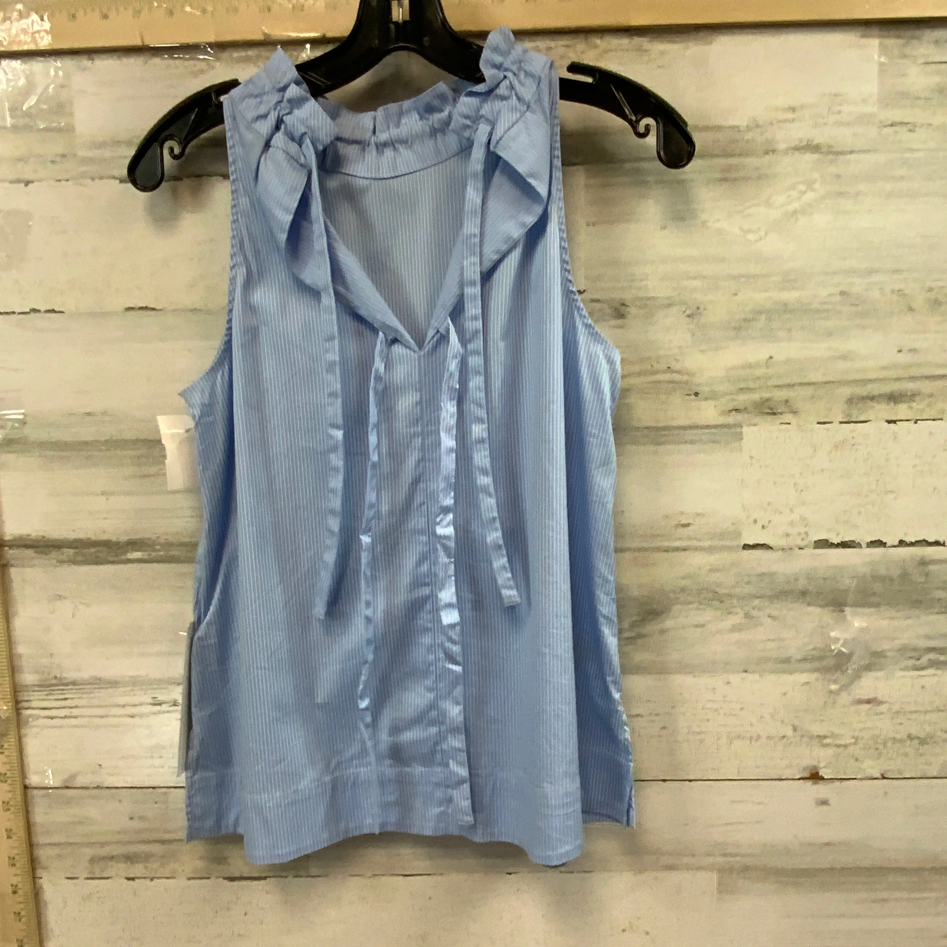 Blue Top Sleeveless Ann Taylor, Size Petite   Xs