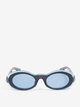 Brain Dead Oyster Eye Protection - Blue Glitter/Midnight Lens