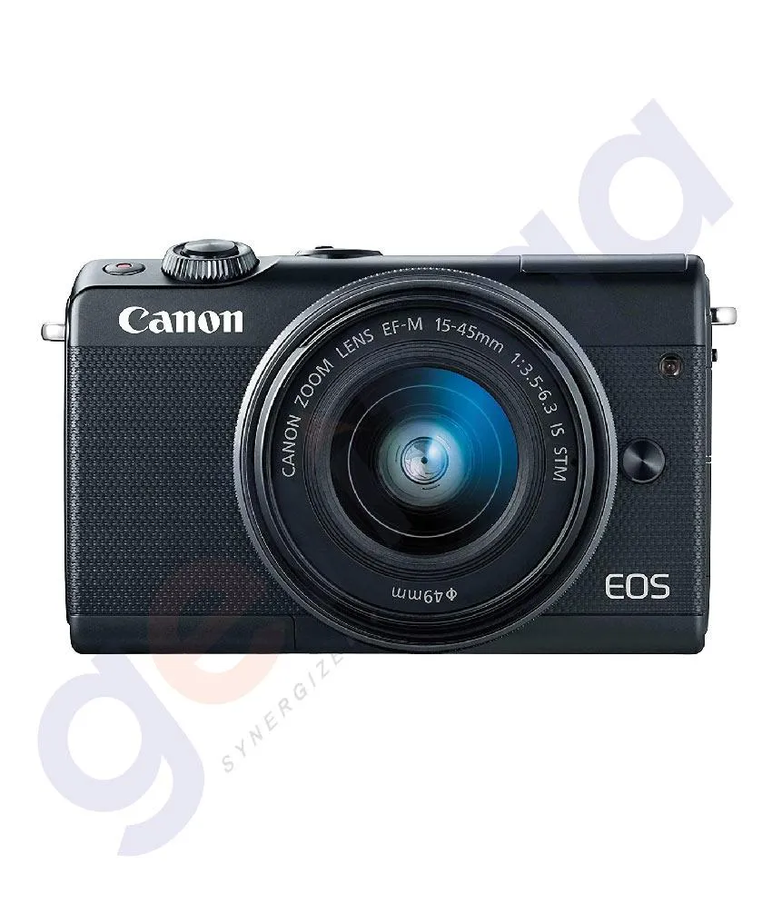 CANON DSLR EOS M100 M15-45MM LENS BLACK