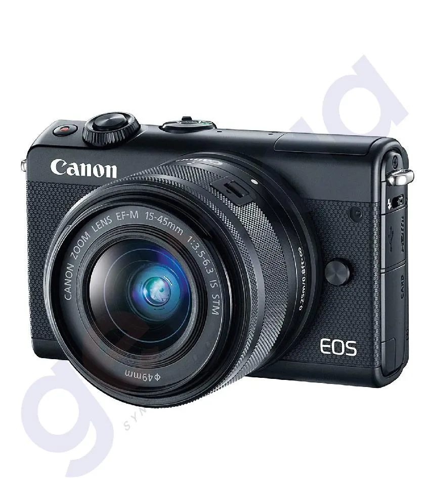 CANON DSLR EOS M100 M15-45MM LENS BLACK