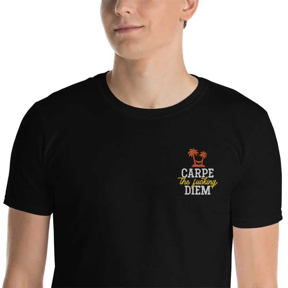 Carpe The Fucking Diem Vacation Design - Premium T-Shirt