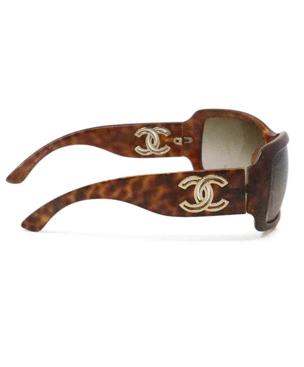 Chanel Tortoise Shell Sunglasses