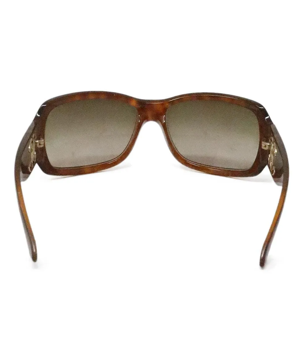 Chanel Tortoise Shell Sunglasses