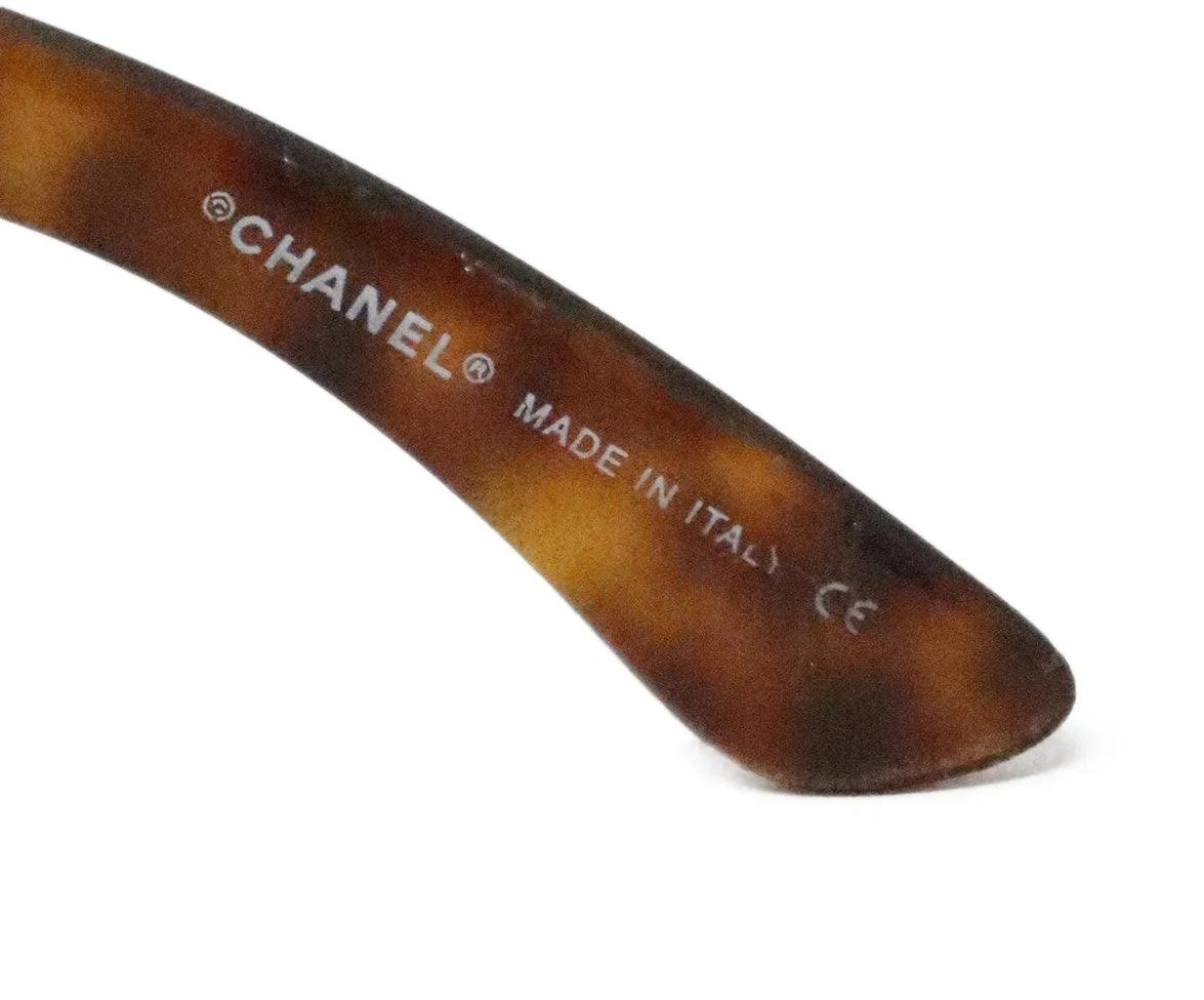 Chanel Tortoise Shell Sunglasses