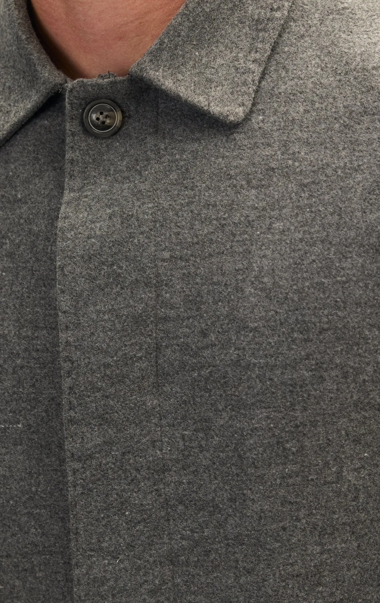 Classic Pea Coat - Grey