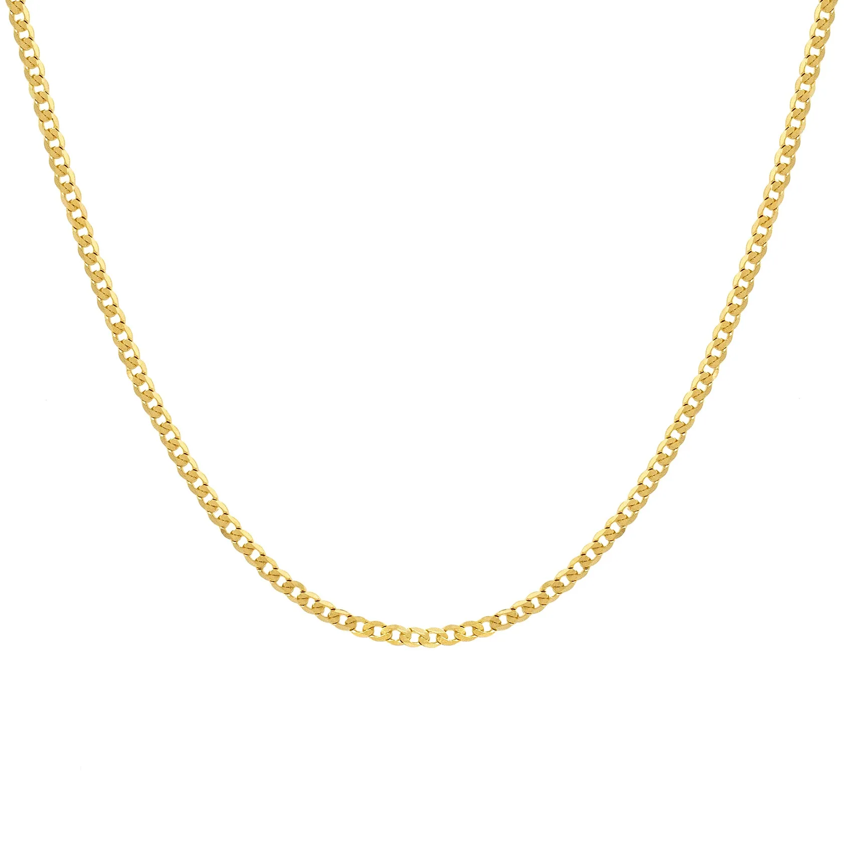 Cubano Chain Necklace | Solid 14k Gold