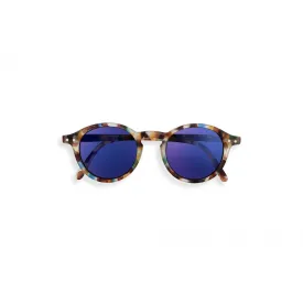 #D Junior Sunglasses (Blue Tortoise Mirror)