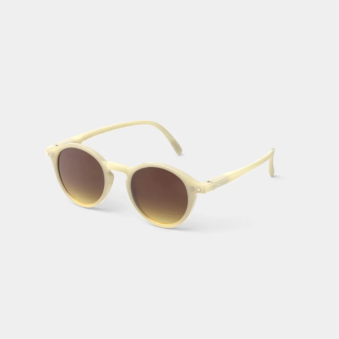 #D Junior Sunglasses (Glossy Ivory)