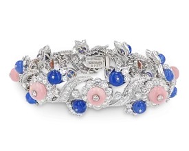 David Webb Sapphire Bracelet, 23.28 Carats