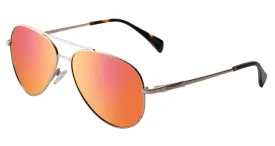 DD Maverick - Gold - Grey/Red Fusion Mirror Polarised