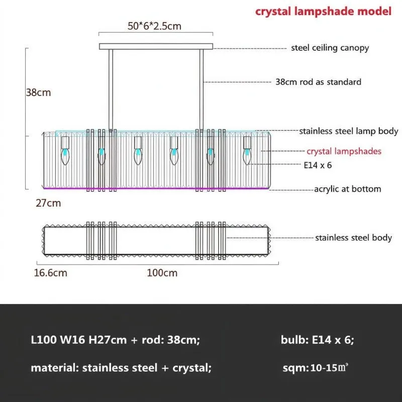 Destello Chandelier