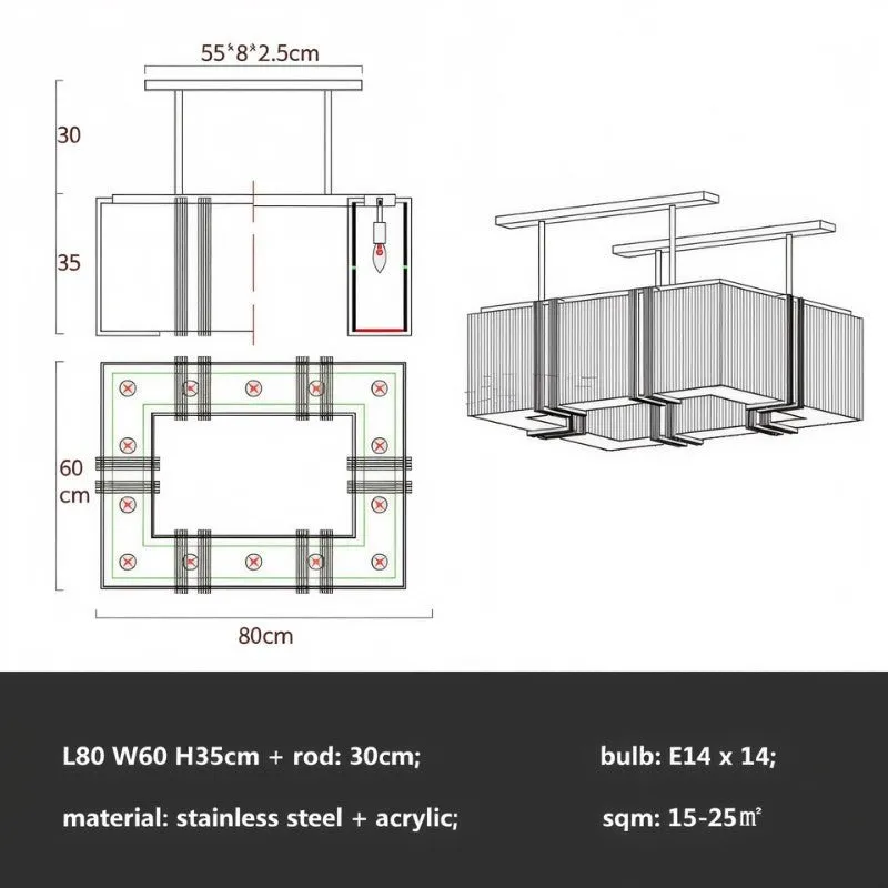 Destello Chandelier