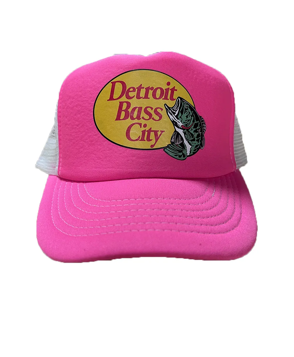 Detroit Bass City Two Tone Foam Trucker