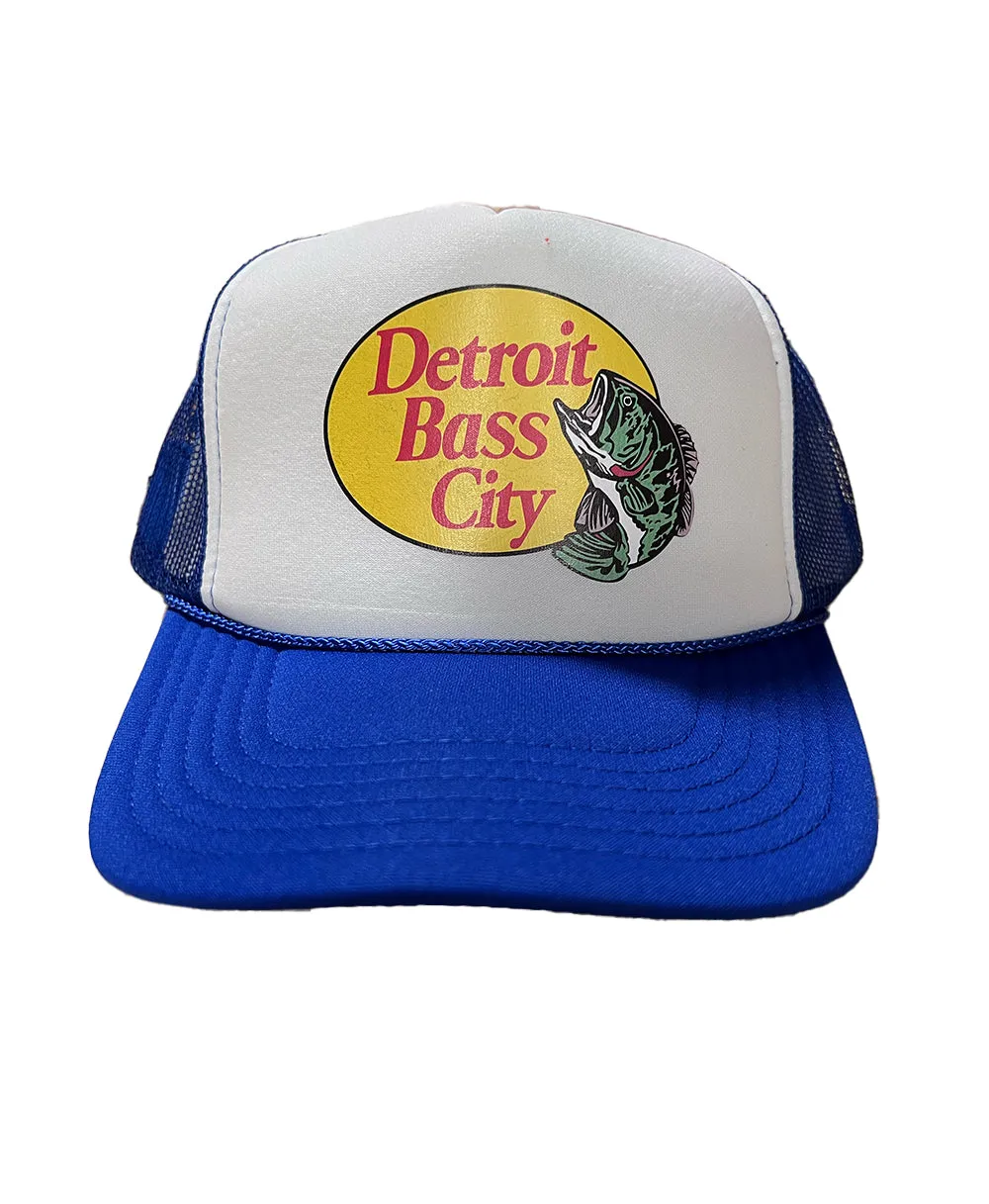 Detroit Bass City Two Tone Foam Trucker