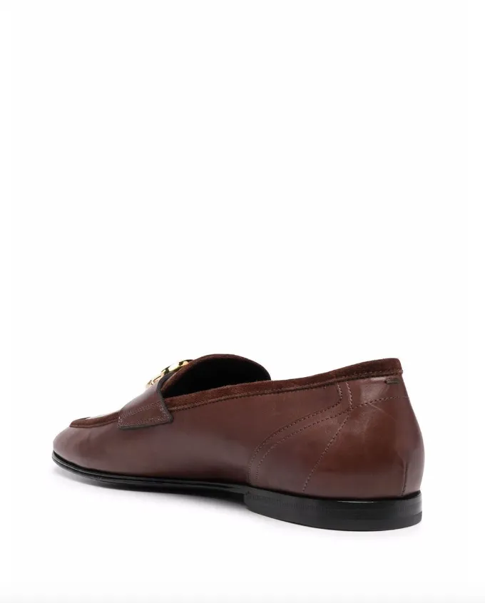 Dolce & Gabbana interlocking DG-plaque loafers