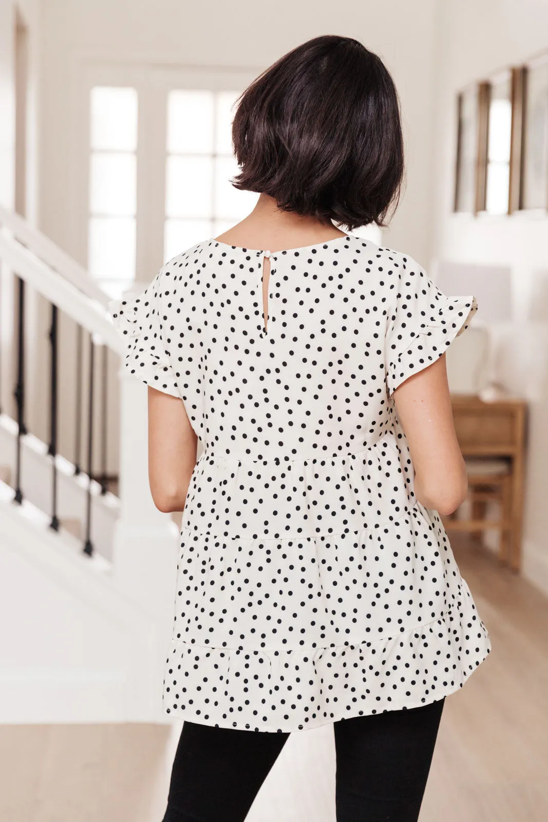 Dreamy Look Top In White