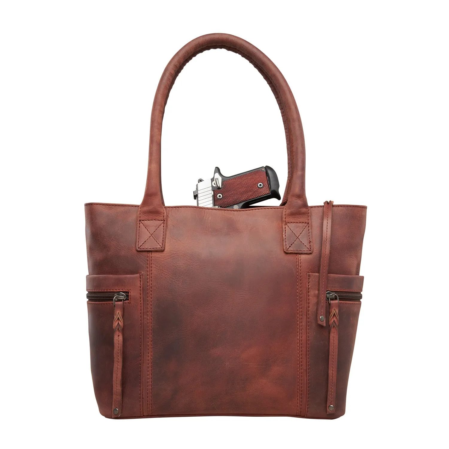 Emerson Leather Concealed Carry Satchel