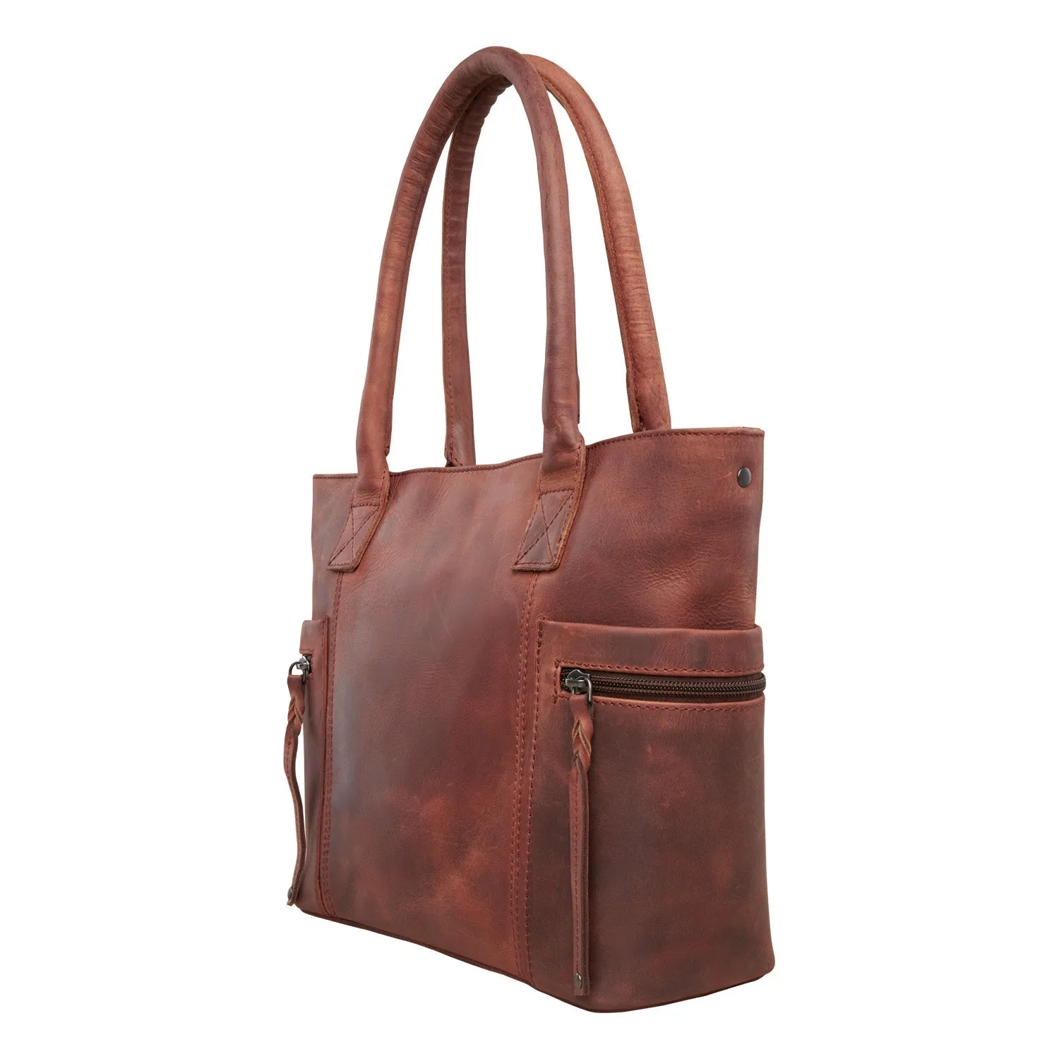 Emerson Leather Concealed Carry Satchel