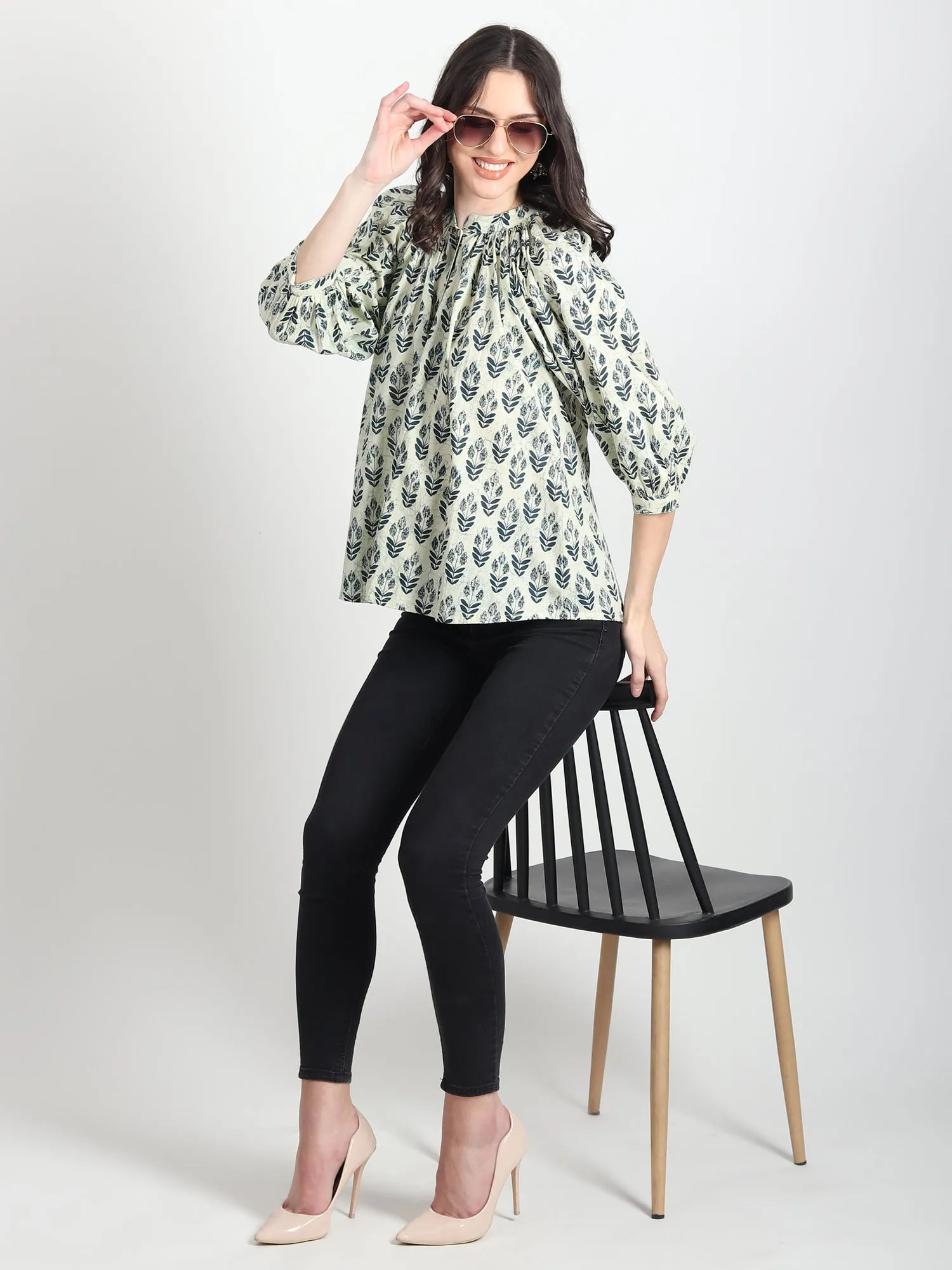 Felisha printed Top