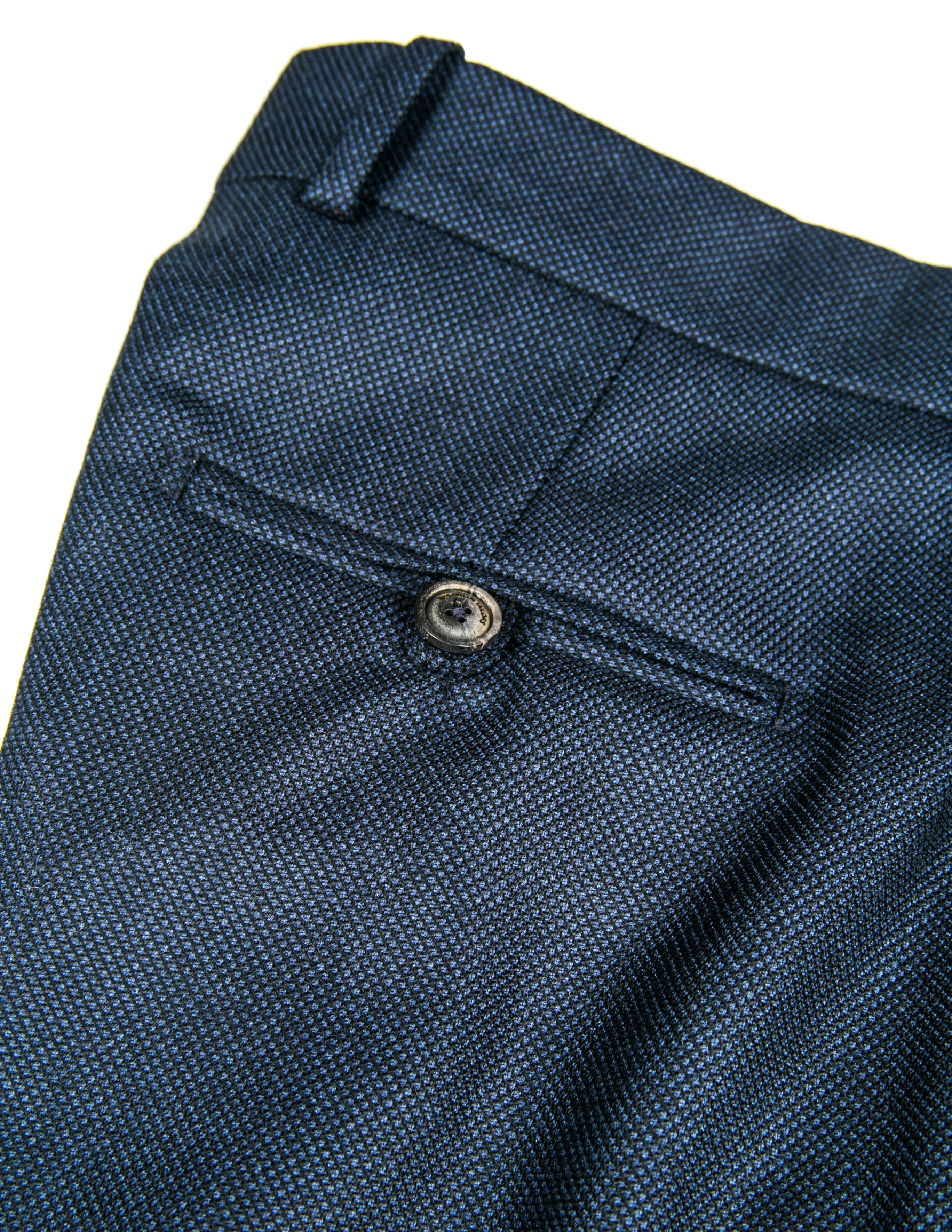 FINAL SALE: BKT50 Tailored Trouser in Birdseye Weave - Navy