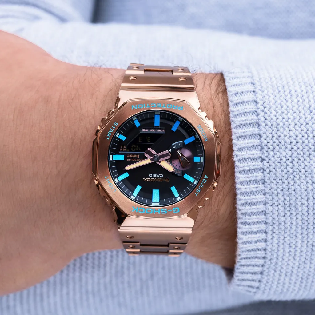 G-Shock CasiOak Rose Gold Sky