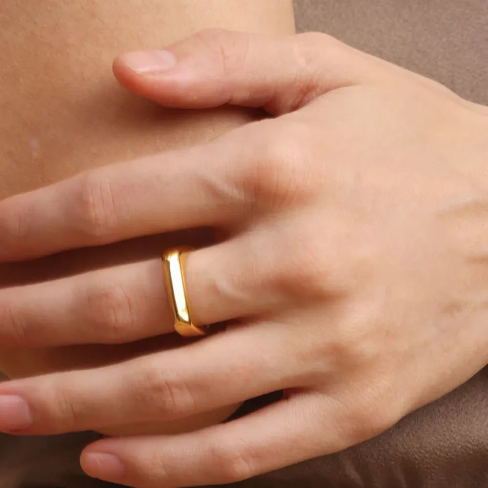 Geometric Bar Ring