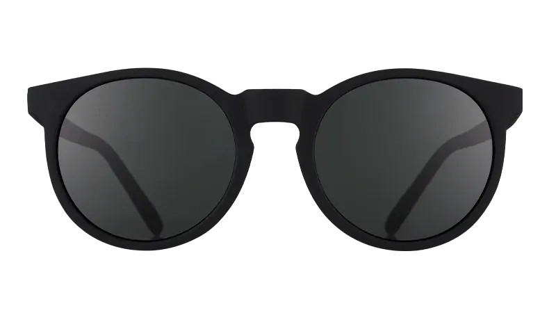 goodr Circle G Polarized Sunglasses - It's Not Black, It's Obsidian