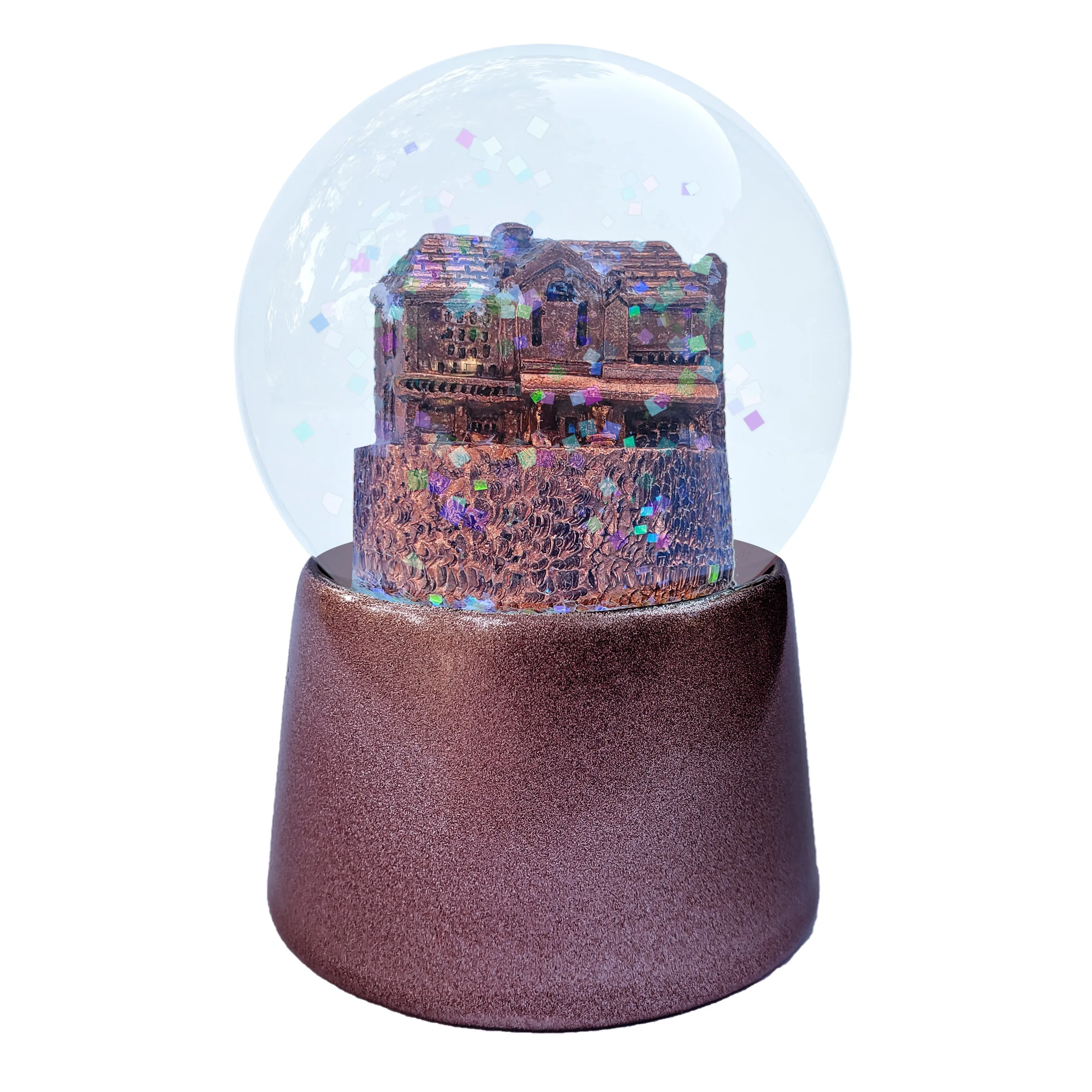 Graceland Copper Emblem Snowglobe